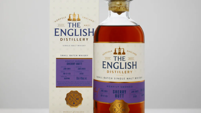 TheEnglish The English Heavily Smoked Sherry Butt